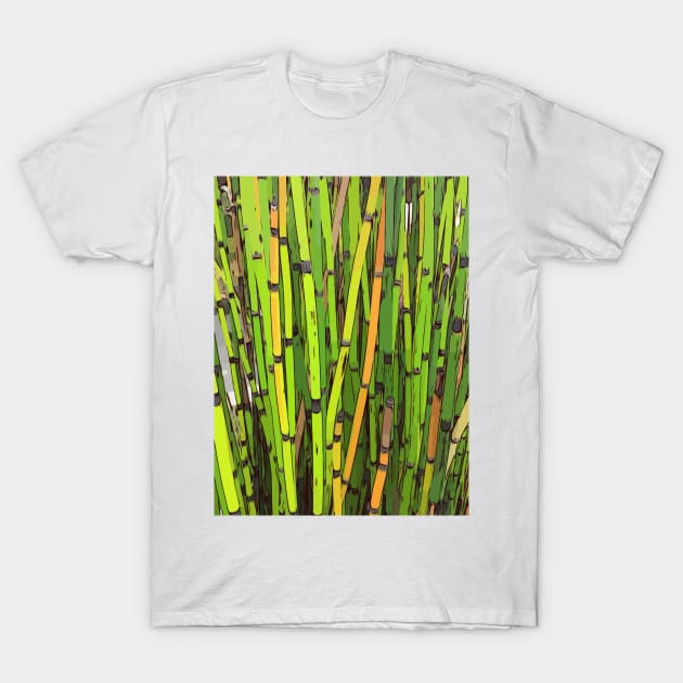 Grass reeds T-Shirt by WelshDesigns